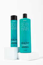 Sexy Hair Healthy Moisturizing Shampoo, 10.1 fl oz image 2