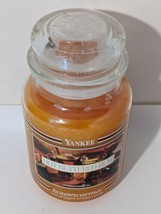 Yankee Candle Hot Buttered Rum Classic Black Band Retired Large 22 oz Ca... - $74.79
