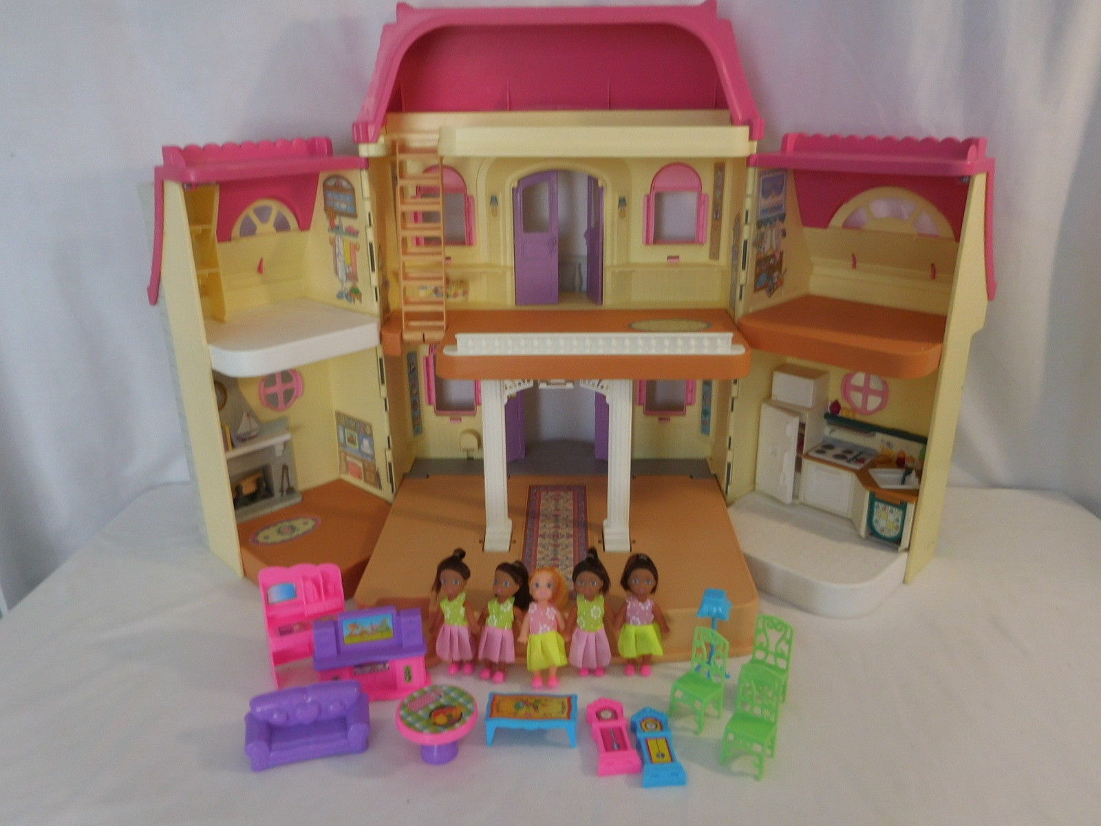 Fisher Price Loving Family Dream Grand Dollhouse food milk carton groceries toy 