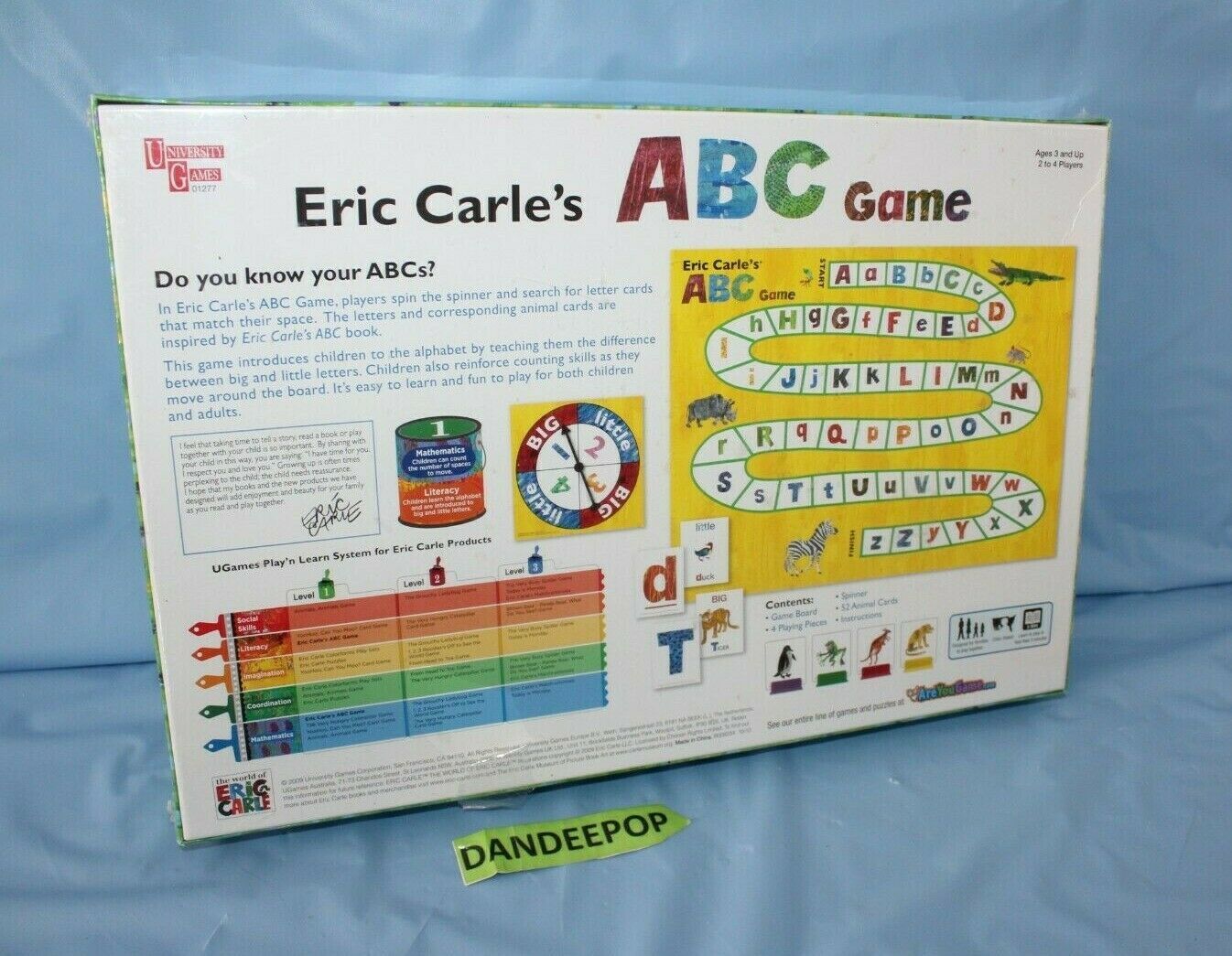 Eric carle abc game