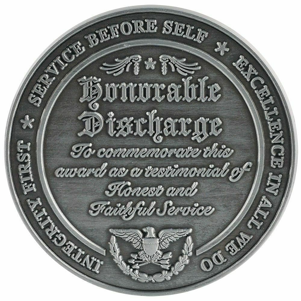 AIR FORCE MILITARY HONORABLE DISCHARGE 1.75