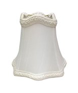 Royal Designs White with Decorative Trim Hexagon Empire Chandelier Lamp Shade, 2 - $16.95