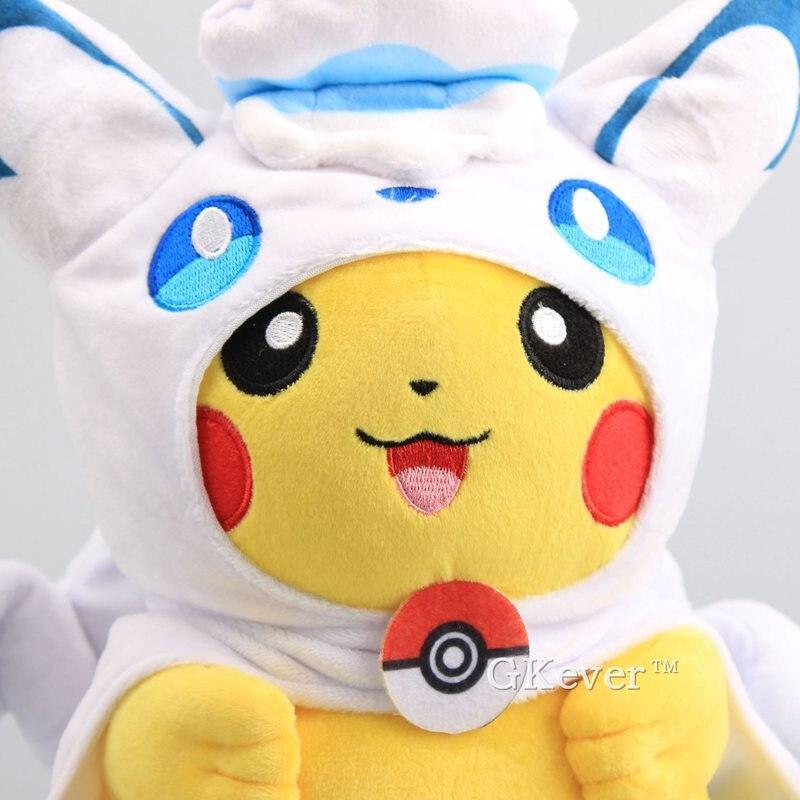 pikachu vulpix plush