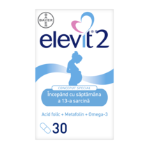  Elevit 2, 30 caps. Bayer, for the Pregnancy Period Starting with the 13th Week - $29.00