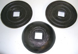 Bumper Washer 3 disc 1/" Harrow Axle End Cap 5-7//8/" Wide Attachment