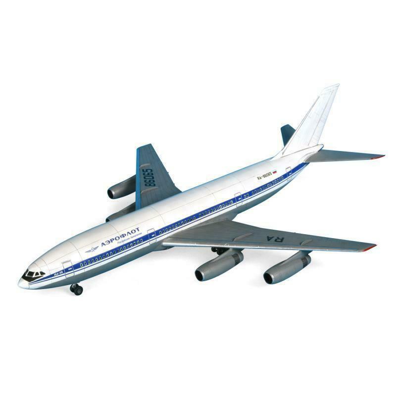 Zvezda Model Kit 7001 Civil airliner IL-86, scale 1/144