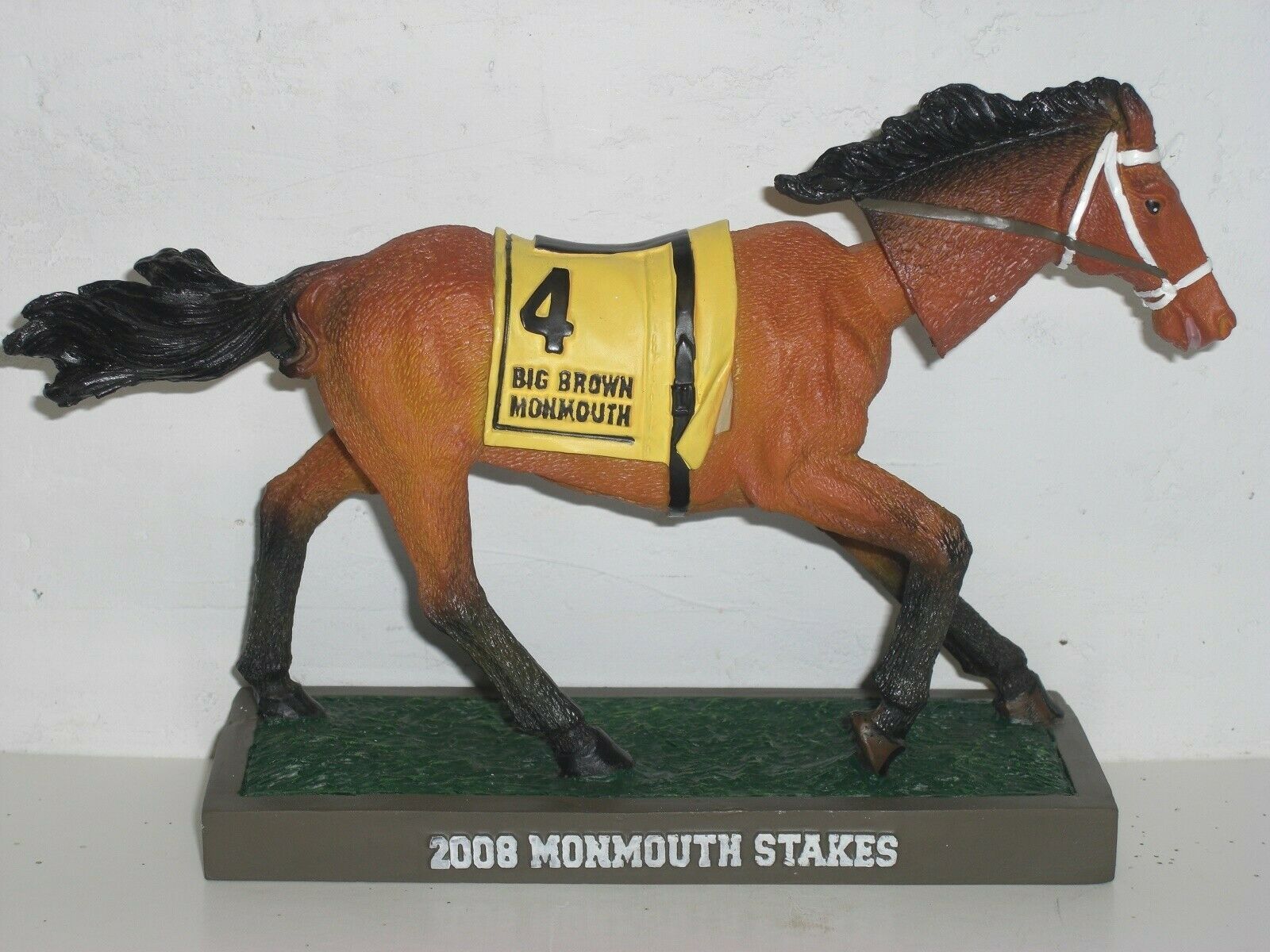 Big Brown - Monmouth Park Limited Edition Bobblehead - Horse Racing