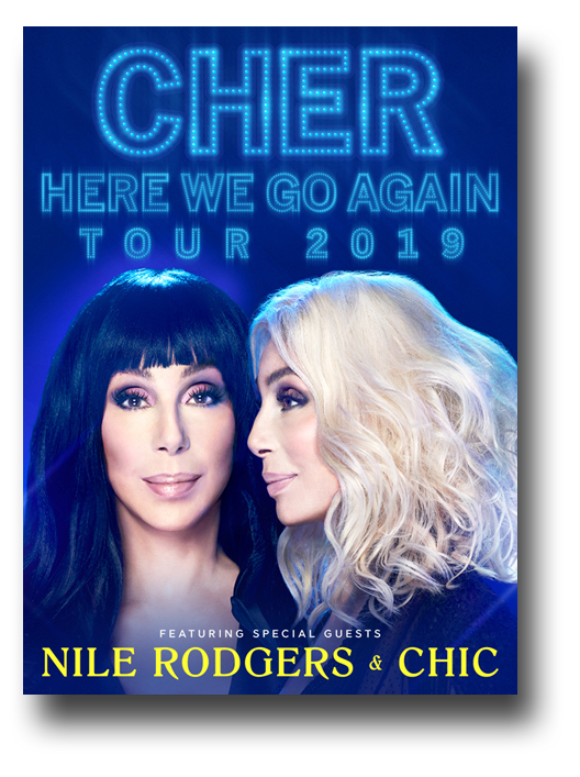 Cher Poster Concert 2019 11 x 15 inches USA SameDay Shipping - Art Posters