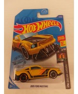 Hot Wheels 2020 #019 Yellow 2005 Ford Mustang HW Dream Garage Series 02/... - $9.99