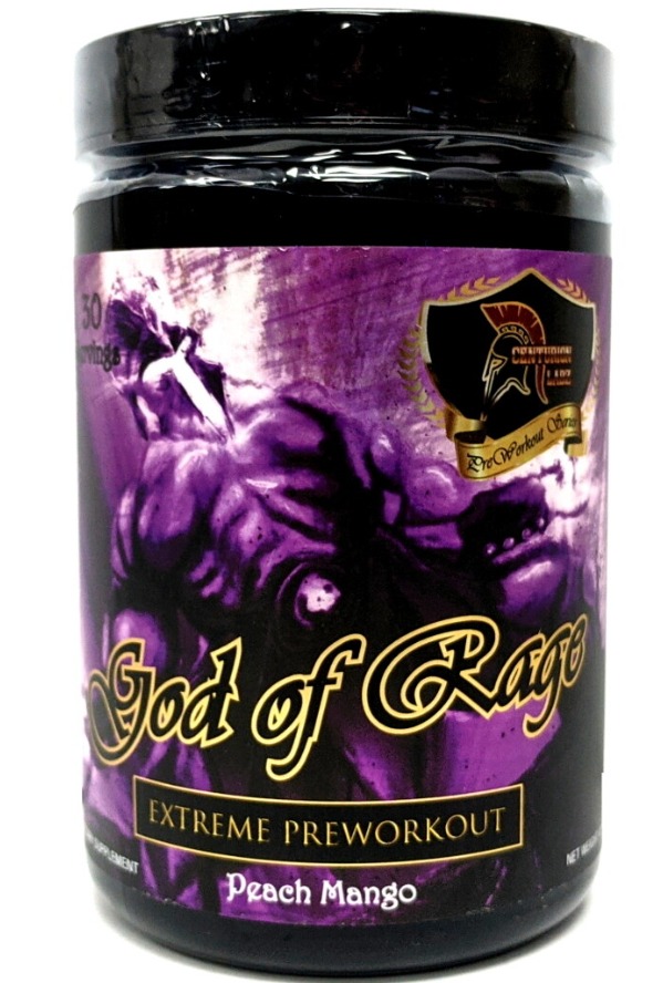 God of Rage Pre Workout Centurion Labz Dietary Supplements
