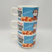 KELLOGG&#39;S Vintage Mug Cup FROSTED FLAKES Tony the Tiger Stackable 2008 S... - $22.99