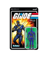 NEW 2022 Super7 G.I. Joe Snake Eyes (Recolor) ReAction Action Figure - $24.74
