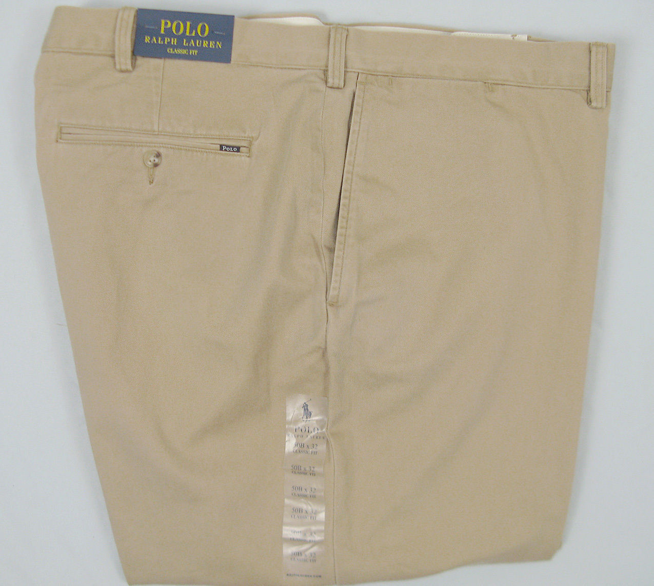 Polo Ralph Lauren Classic Pleated Fit Navy Blue Khaki Pants Big /& Tall NEW NWT
