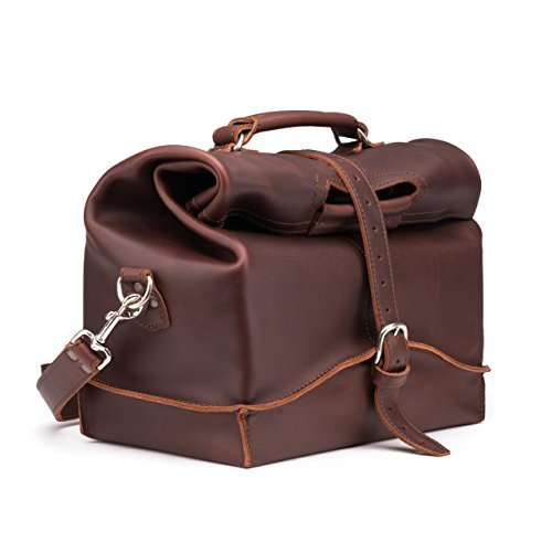 mens leather carry on travel bag