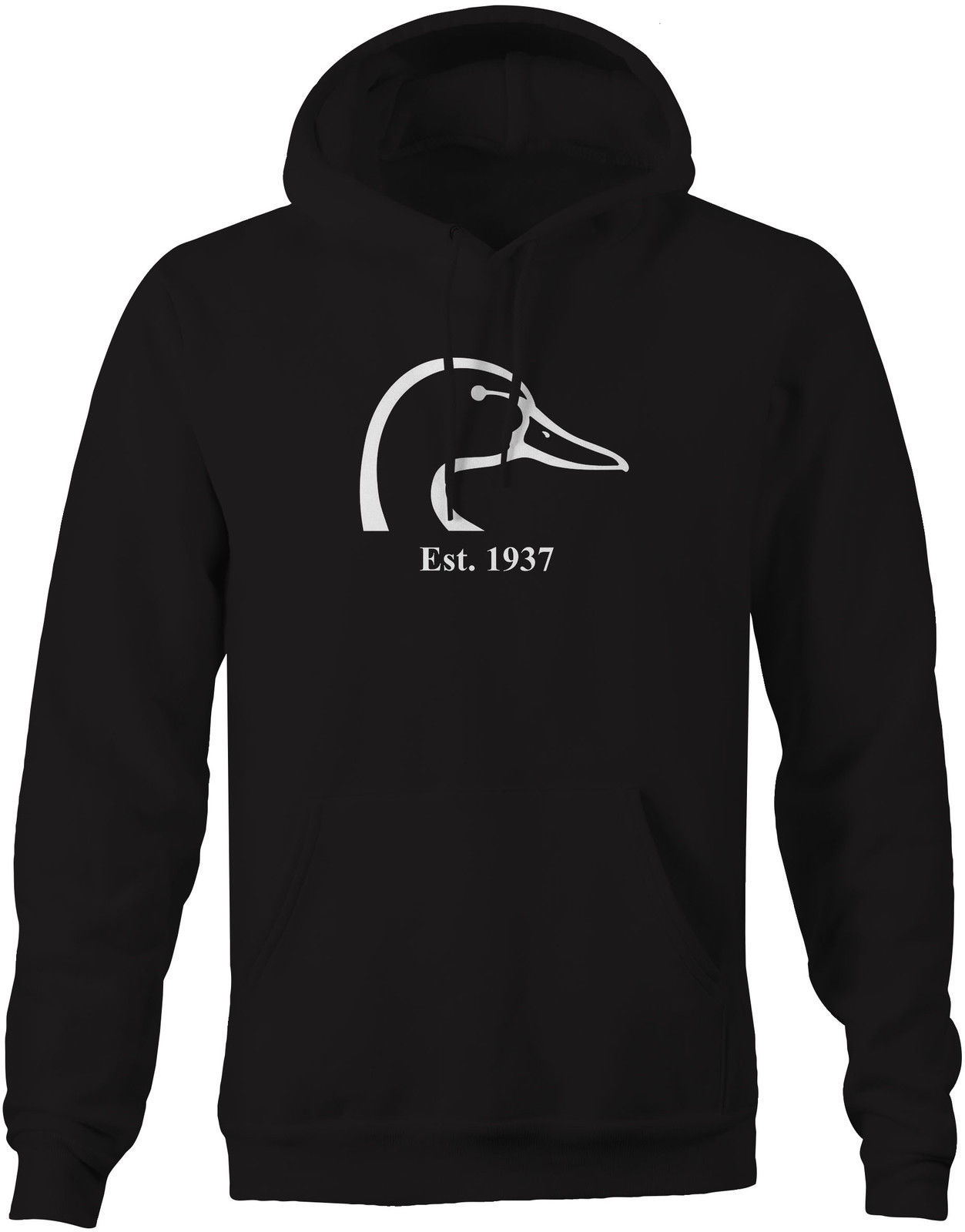 Ducks Unlimited Duck Head WaterFowl Hunting Sweatshirt Pullover Hoodie ...