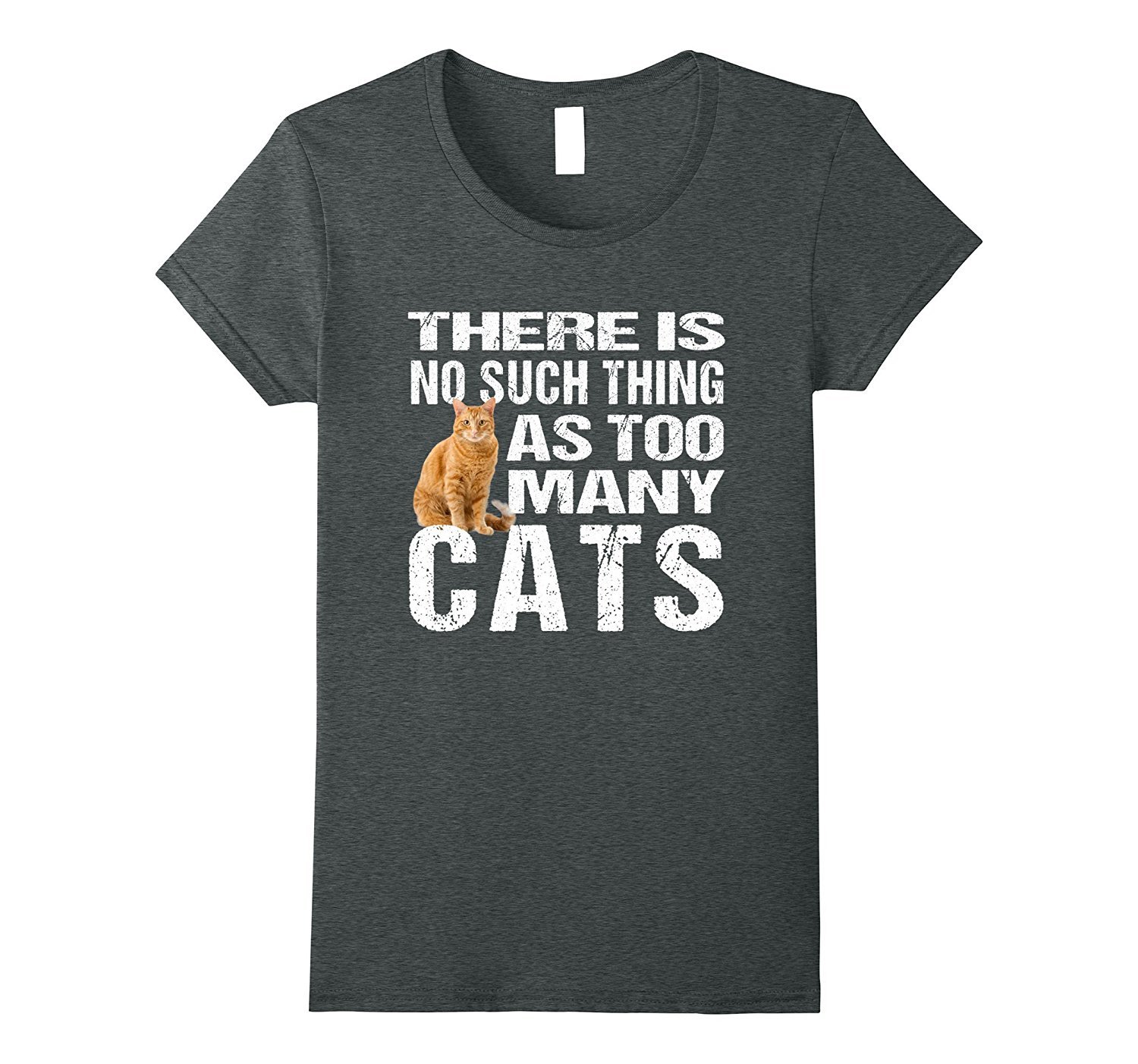 Image of Funny Cat TShirt: No Such Thing As Too Many Cats Tee Women