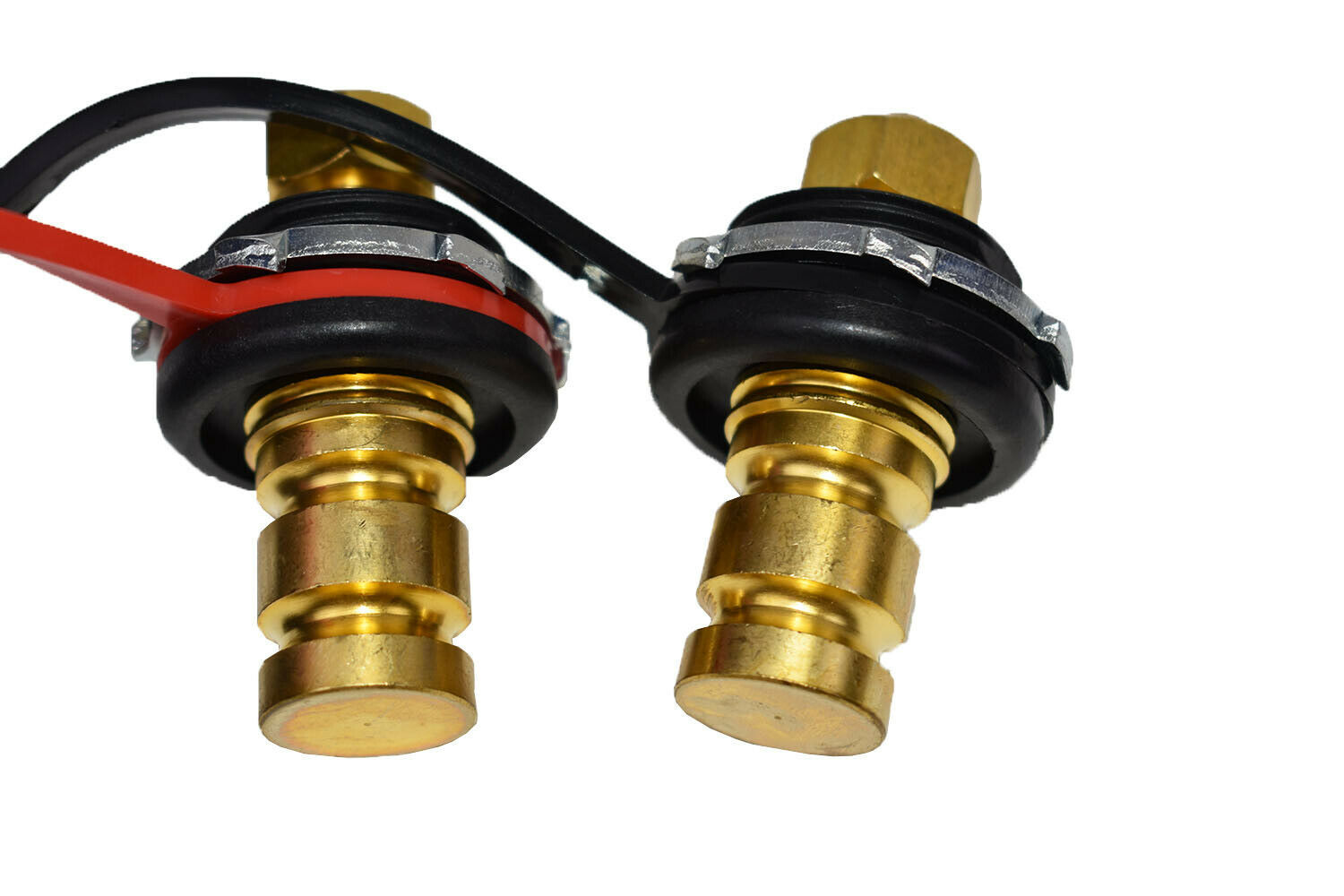 Battery Charger Post Remote Charging Post Red and Black Cap 2 Pack