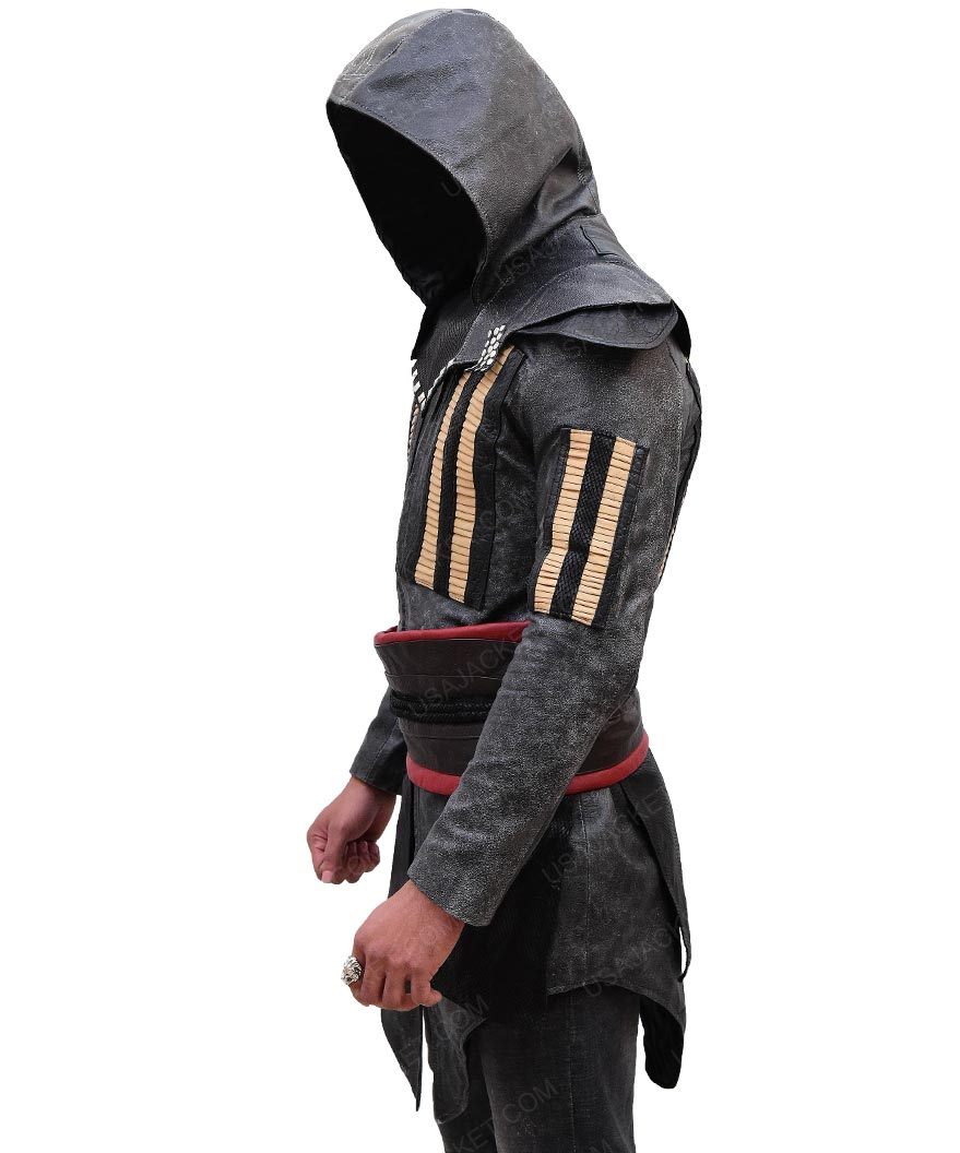 Assassins Creed Aguilar Hoodie Outfit Cosplay Costume Coat Men 3891