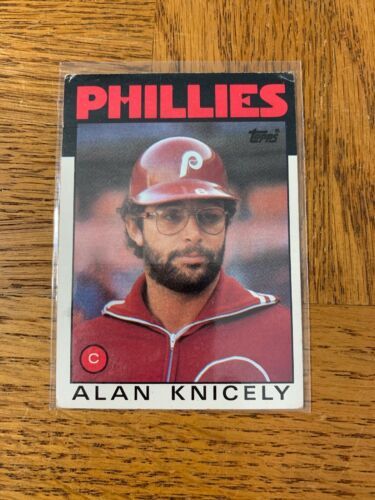 Topps 418 Alan Knicely Card Baseball Cards