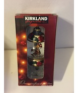 Kirkland Signature Waterglobe Ornament Teddy Bear Christmas Ornament  - $7.90