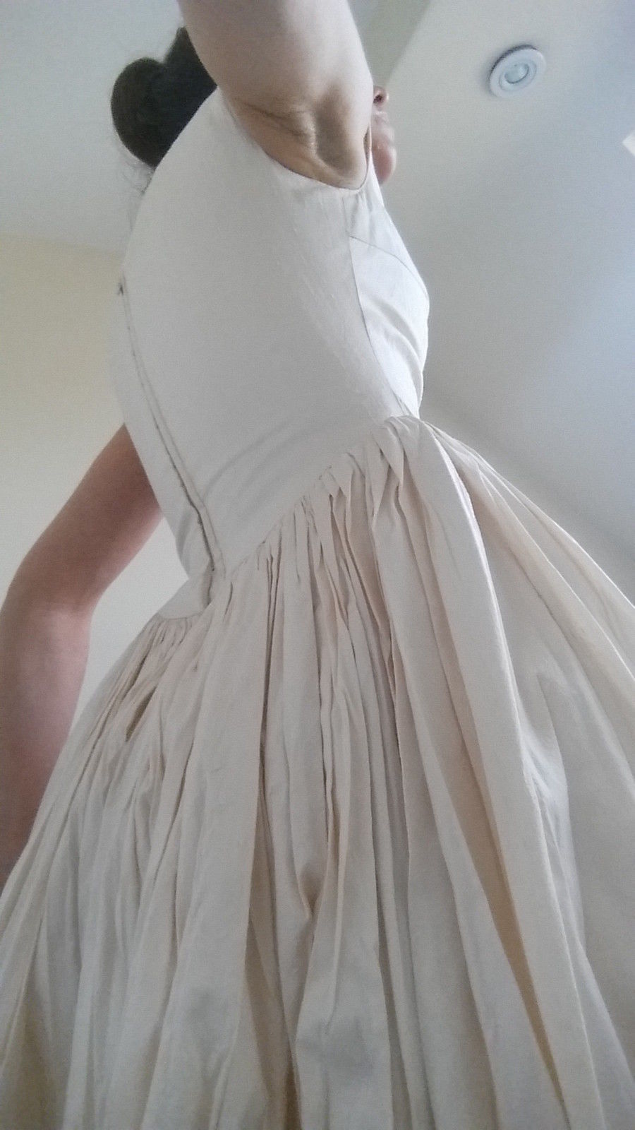 Custom Made Raw Silk Corseted 1800 S And 50 Similar Items