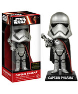 Star Wars The Force Awakens Captain Phasma Figure Wacky Wobbler FUNKO NEW NIB - $14.03