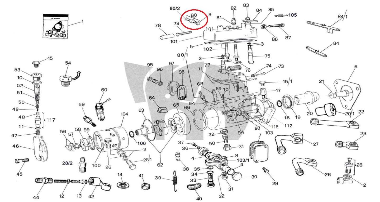 CAV Top Cover Air Bleed Screw Vent Roto and 50 similar items