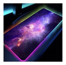 Space Background LED Gaming Mouse Pad, Large Colorful Computer Mouse Pad - $49.99+