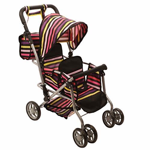 twin doll pram