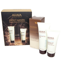 Ahava dead sea minerals 3pc set for face (mask, moisturiser, serum) dry skin - $85.53