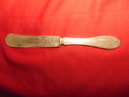 6 3/4&quot; Flat Handle Butter Knife, R.S. Mfg Co/Oneida, in the 1897 Olive P... - $6.99