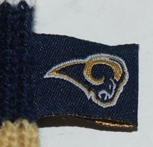 Reebok NFL Licensed K169W Los Angeles Rams Stripped Knit Cap image 3