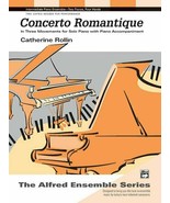 Concerto Romantique: In Three Movements for Solo Piano with Piano Accomp... - $17.99