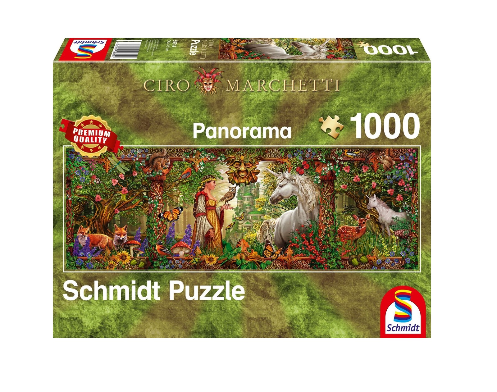 NEW Schmidt Jigsaw Puzzle 1000 Pieces "Ciro Marchetti Magic Forest