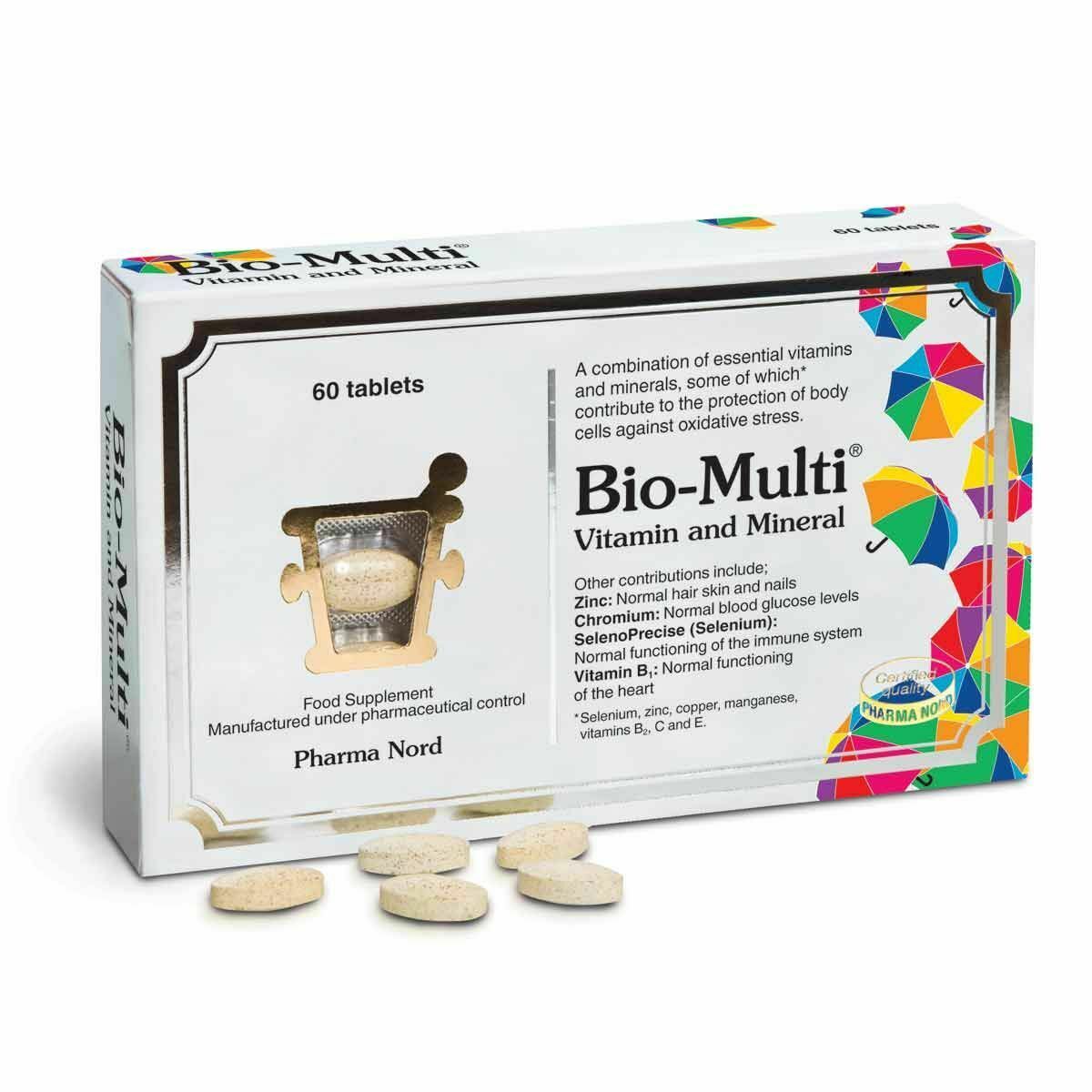 Bio-Multi Vitamin und Mineral- 60 Tabletten Pharma Nord