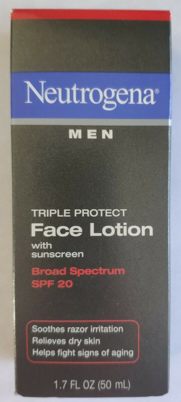 Neutrogena Men Triple Protect Face Lotion with Sunscreen SPF 20 1.70 oz (50 ml) - $9.65