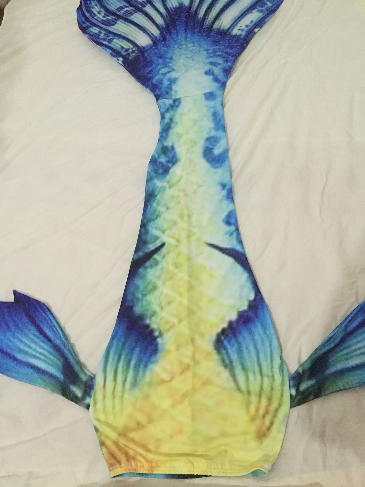 Hot Mermaid Tail With Monofin Swimming Cosplay Swimsuit Swimmable Suit 