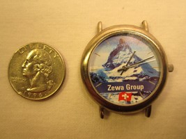 *Working* Zewa Group Electric Analog Men's Wristwatch Swiss Made [h12a6] - $22.33