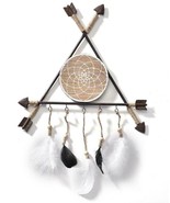  Dreamcatcher Wall Plaqu4 24&quot; High w 3 Interconnecting Arrows, Hanging F... - $49.49