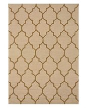 EORC ME2LTBG Hand-Tufted Wool Moroccan Rug, 5' x 7', Light Beige - $118.80
