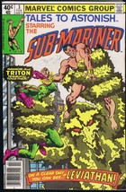 Tales to Astonish #3 ORIGINAL Vintage 1979 Marvel Comics Sub Mariner Triton image 1