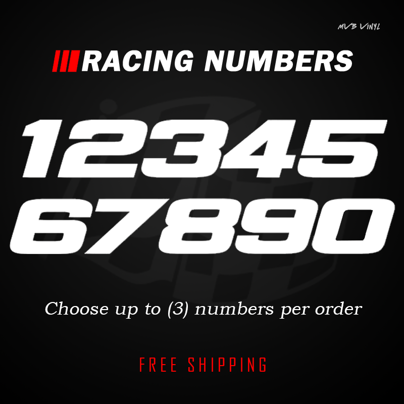 Racing Numbers Vinyl Decal Sticker Dirt Bike Plate Number BMX racing-numbers-vinyl-decal-sticker-dirt-bike-plate-number-bmx