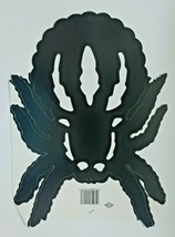 1989 Beistle Black Spider  Paper Die Cut Halloween Decoration New - $14.99
