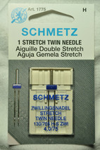 Schmetz Sewing Machine Stretch Twin Needle 1775 - $8.06