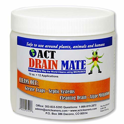 ACT Drain Mate Industrial Strength Drain Cleaner 12