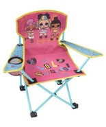 L.O.L. Surprise! Remix Polyester Kids Camping Folding with Cupholder Qua... - $22.99