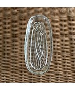 Vintage Clear Pilgrim Glass Condiment Relish Serving Dish Tray Celery He... - $14.54