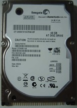 40GB 2.5" IDE 44pin 9.5mm Hard Drive Seagate ST9408114A Tested Our Drives Work