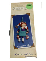 Hallmark Ornament Mistletoe Miss Christmas Ice Skate Collectors Series 2... - $8.43