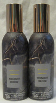 White Barn Bath & Body Works Concentrated Room Spray Midnight Orchid Lot Set 2 - $28.01